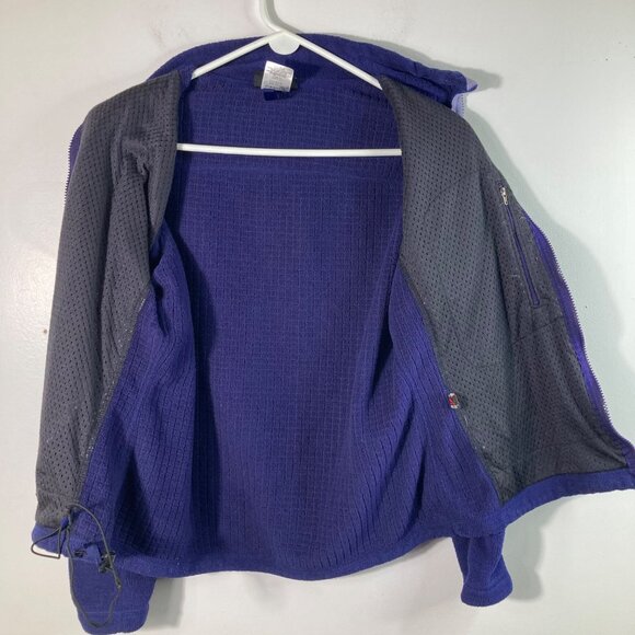 Womens Vtg Patagonia R1 Polartec Regulator Full Zip Jacket M Purple Polyester - Picture 3 of 11